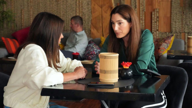 Barwy szczęścia odc. 3291. Celina (Orina Krajewska), Kasia (Katarzyna Glinka)