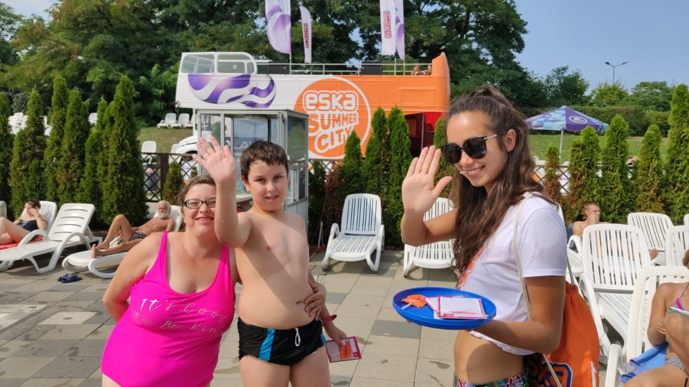 ESKA Summer City w Aquaparku Wrocław