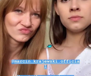 Na dobre i na złe. Wiktoria (Katarzyna Dąbrowska), Blanka (Pola Gonciarz)