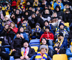 Arka Gdynia - Raków Częstochowa, zdjęcia kibiców i piłkarzy z meczu 17. kolejki PKO BP Ekstraklasy