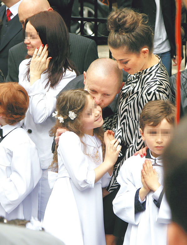 Kukulska posłała córkę do komunii