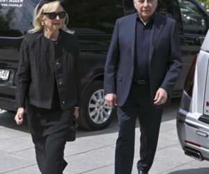 Zaskoczenie, kto przyszedł na pogrzeb Andrzeja Olechowskiego. Wielki gwiazdor TVN i polscy miliarderzy