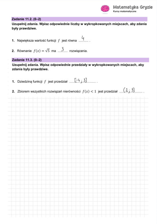 Matura próbna 2026 - matematyka. Gotowe odpowiedzi do arkusza CKE