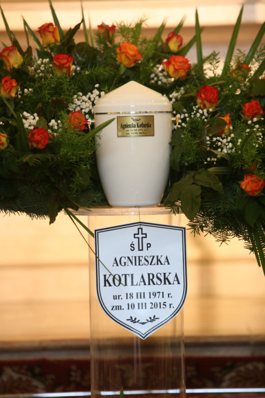 Pogrzeb Agnieszki Kotlarskiej