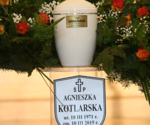 Pogrzeb Agnieszki Kotlarskiej