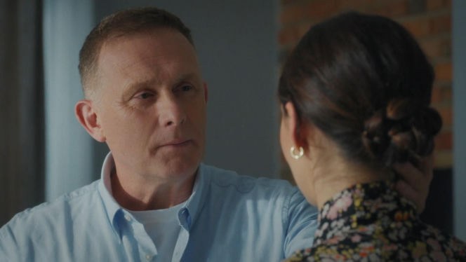 M jak miłość odc. 1920. Artur Rogowski (Robert Moskwa), Joanna (Dominika Sakowicz)