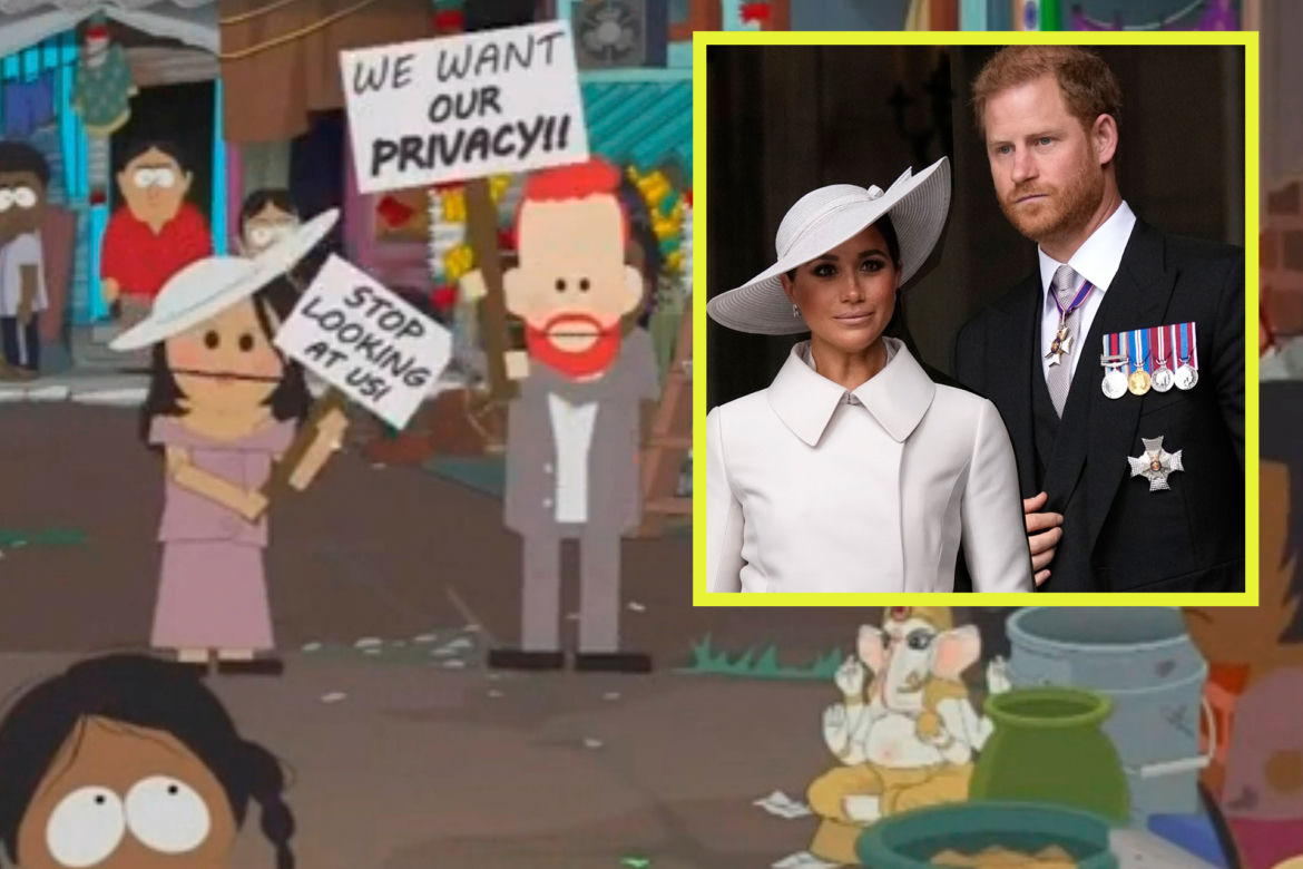  Meghan i Harry wyśmiani w Southparku
