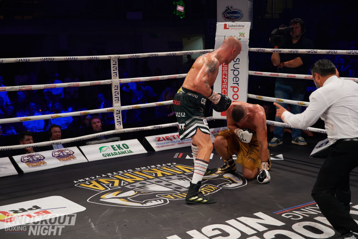 Michał Cieślak wygrał na Knockout Boxing Night 24