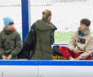 Aneta Zając na łyżwach