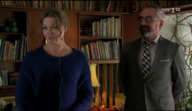 M jak miłość odc. 1140. Anna (Tamara Arciuch), Adam Werner (Jacek Kopczyński)