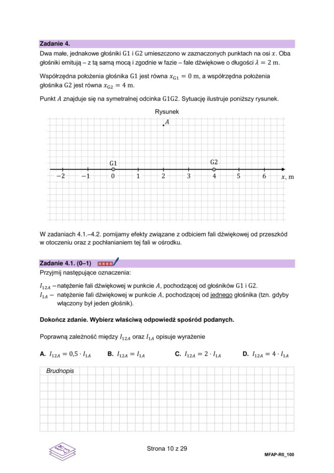 Matura próbna CKE 2026 - fizyka