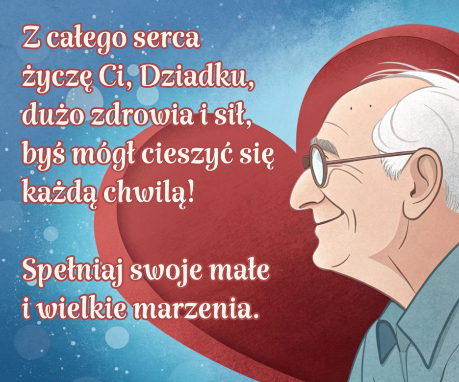 Dzień Dziadka - KARTKA