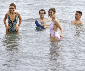 	Barwy szczęścia, odciek 2236. Miriam (Sandra Herbich), Agata (Natalia Zambrzycka), Patryk (Konrad Skolimowski), Paweł (Mateusz Rzeźniczak)