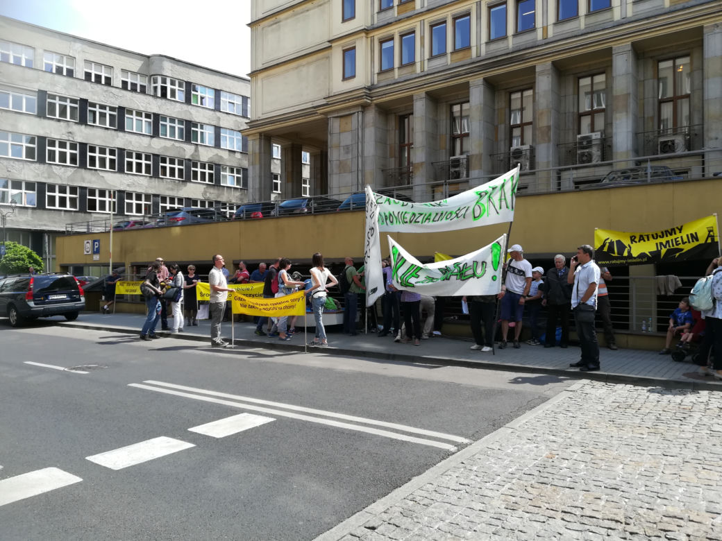 Mieszańcy Imielina protestują! Nie chcą wydobycia pod miastem!