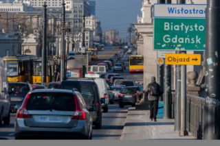 Na Poniatowskiego nie wjedziesz samochodem