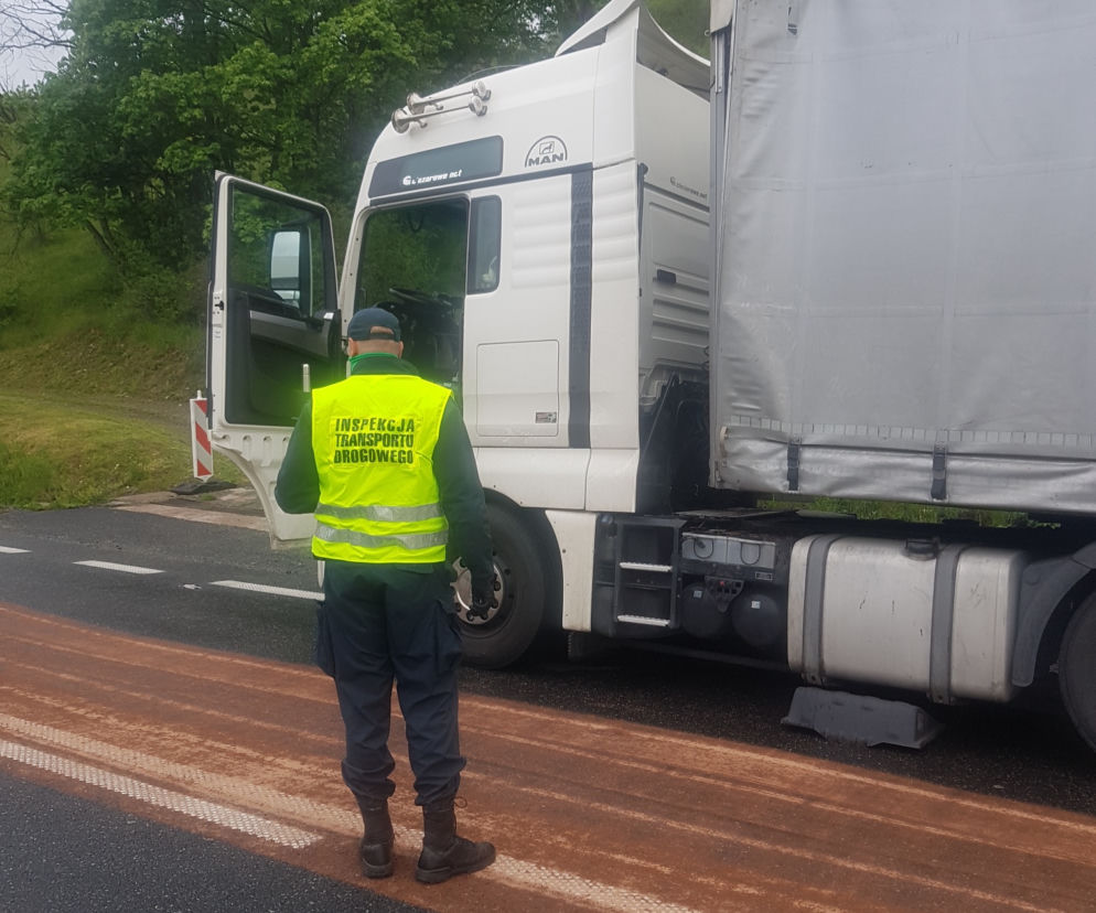 Wypadek na DK 8 w Szczytnej!