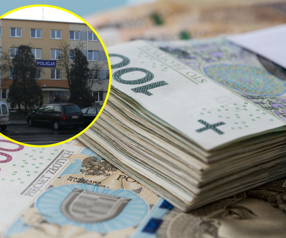 Fortuna czeka na komendzie na Bielanach! Pieniądze znalezione na Młocinach i przy cmentarzu