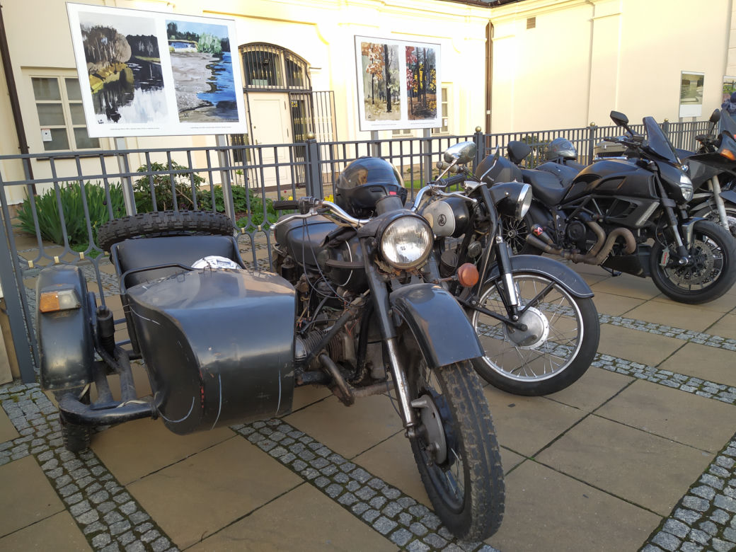 Wystawa "Motocykle i Siedlce" w siedleckim Muzeum Regionalnym, czynna do 10.10.2021