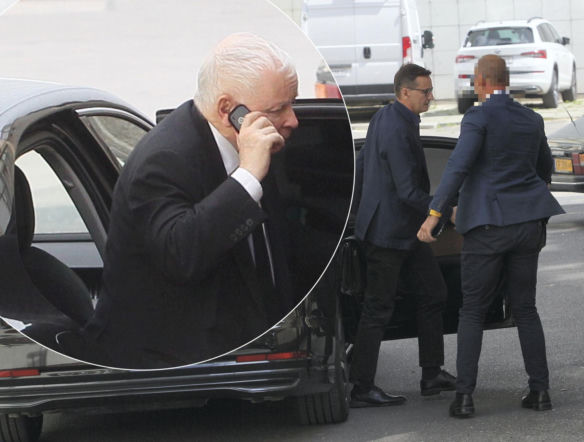Spotkanie Morawieckiego i Kaczyńskiego na krótko przed upływem ultimatum! Mamy zdjęcia