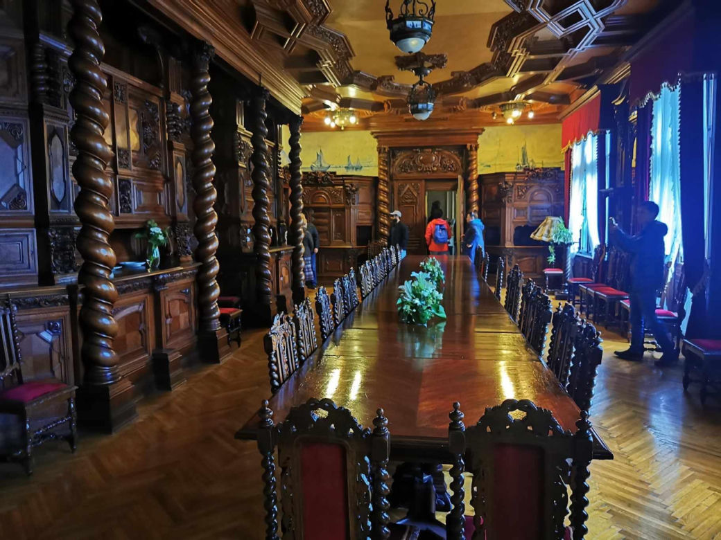 Sala w pałacu w Sosnowcu