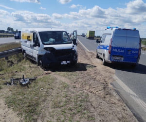 Zablokowana S5 koło Leszna. Zderzenie kilku aut na wysokości Święciechowy