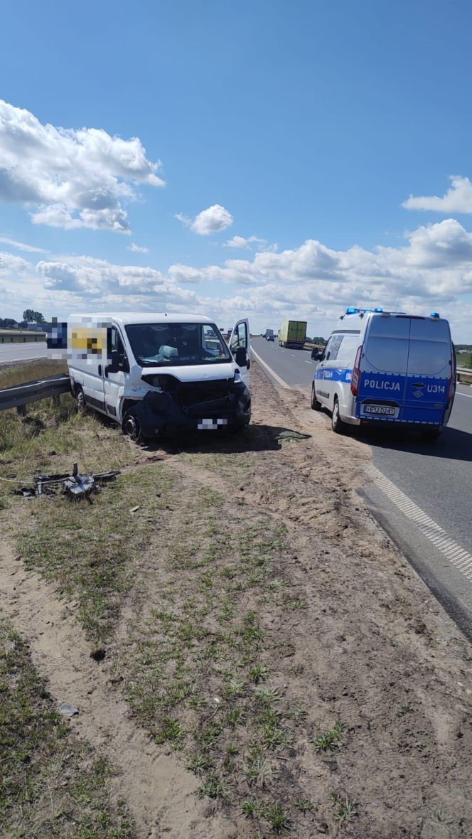 Zablokowana S5 koło Leszna. Zderzenie kilku aut na wysokości Święciechowy