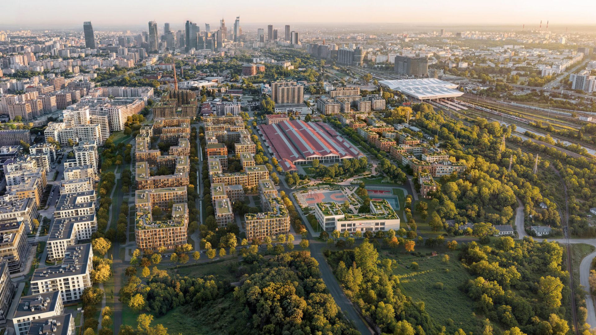 Wizualizacje inwestycji Odolany Kolejowe od Xcity Investment