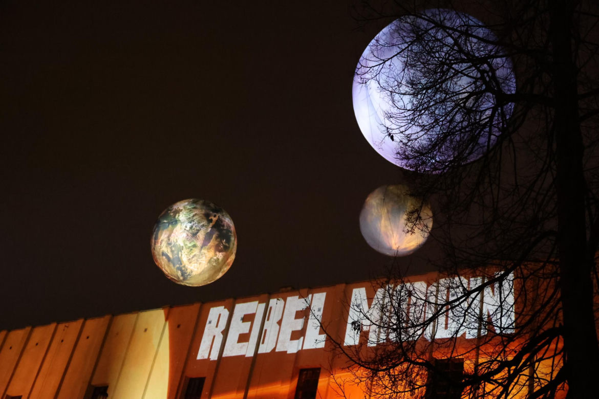 Promocja filmu „Rebel Moon” Netflixa w Lublinie