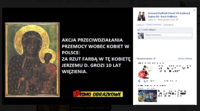 Armand Ryfiński, zdjęcie z Facebooka