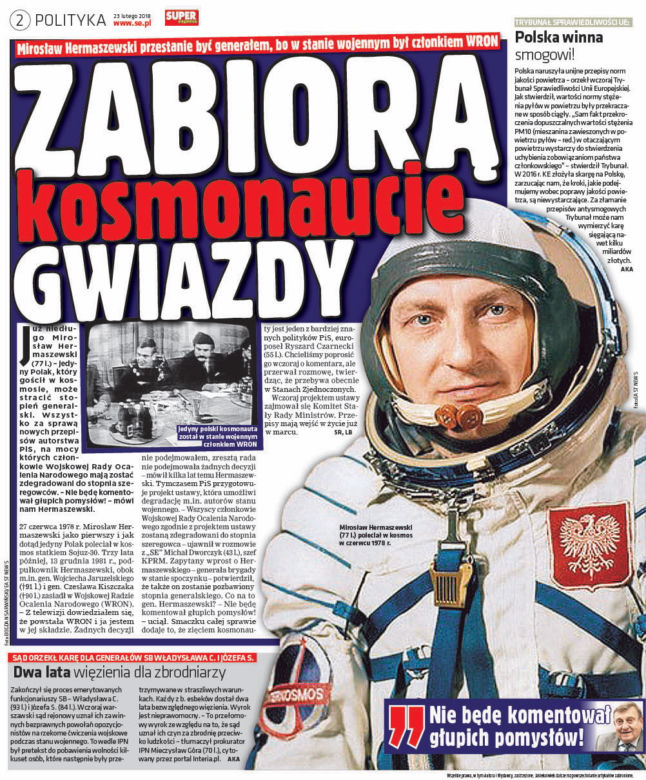 Czarnecki broni teścia