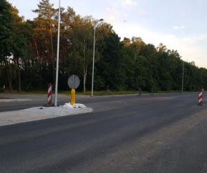 Budowa buspasów w Myślęcinku