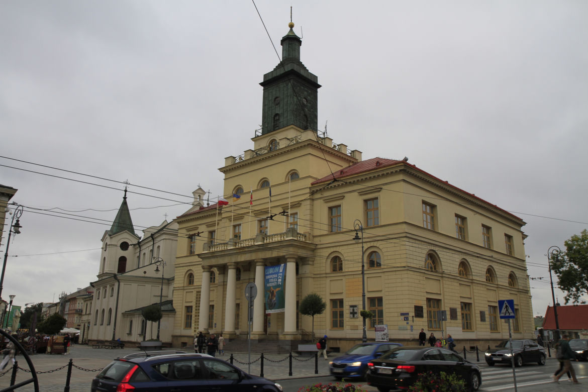 Pochmurne centrum Lublina