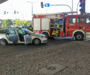 Wypadek w centrum Bydgoszczy! Tworzą się ogromne korki! [ZDJĘCIA]