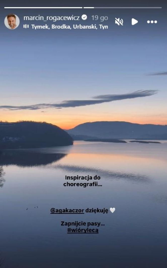 Romantyczna kolacja, a tu… SREBRNY gadżet w dłoni Rogacewicza. Kaczorowska w skowronkach!