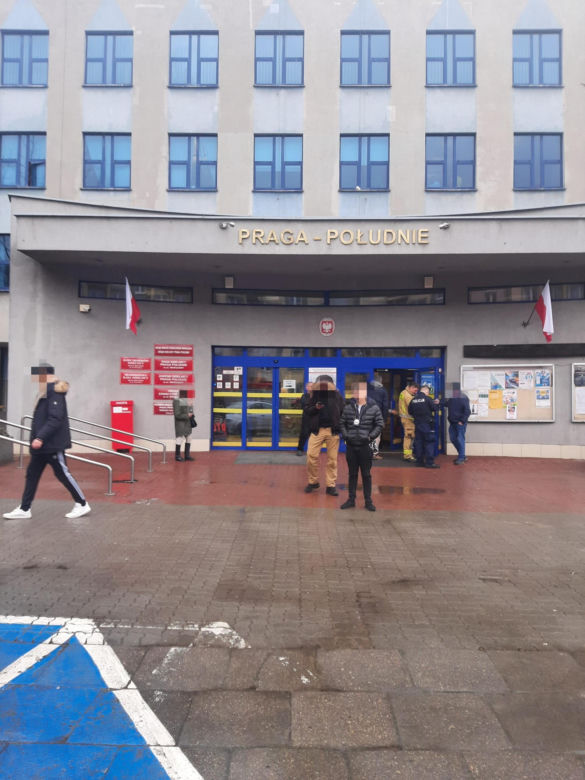 Wybuch w urzędzie dzielnicy