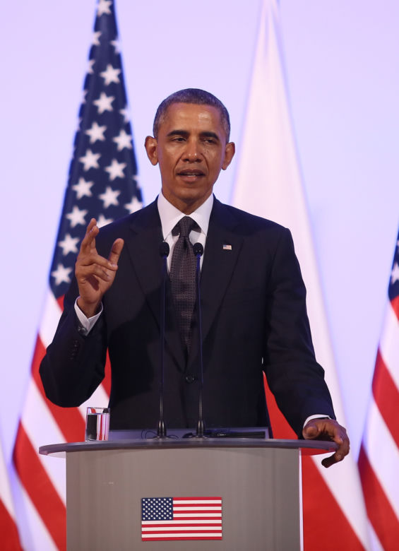 wałęsa, obama