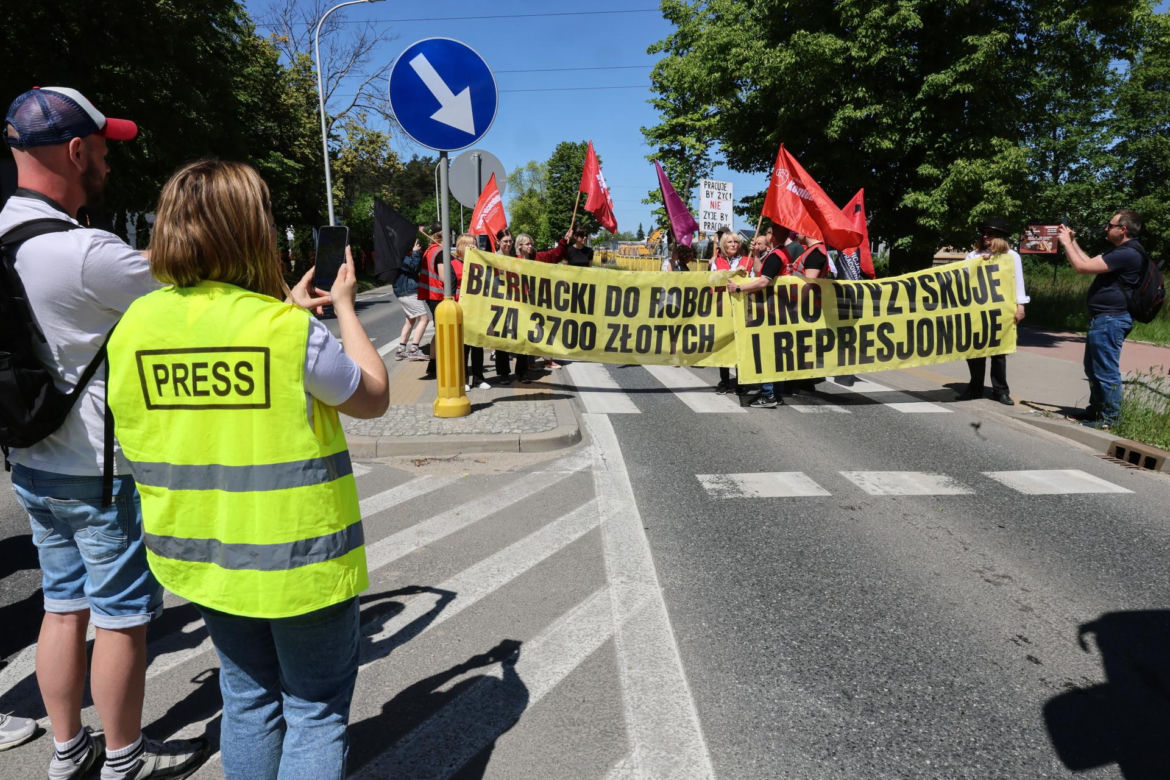 Pracownicy Dino mają dość! Trzy dni protestu i mocne zarzuty wobec firm