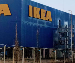 Budowa sklepu IKEA w Szczecinie - grudzień 2020