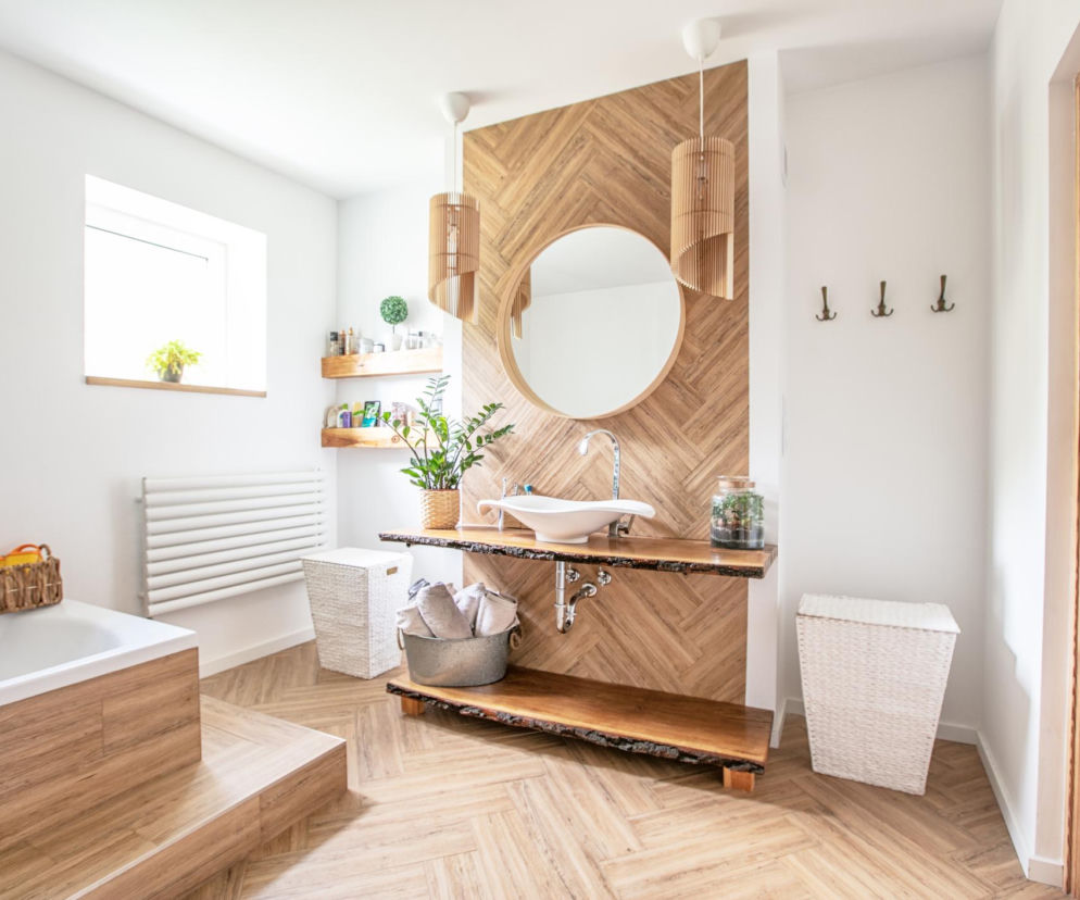 Łazienka boho - inspiracje