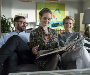 Rodzinka.pl 10 sezon Ludwik (Tomasz Karolak) Magda (Olga Kalicka) Natalia (Małgorzata Kożuchowska)
