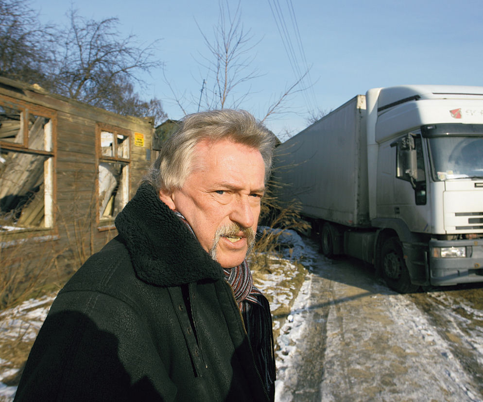 Tir wjechał mi w dom