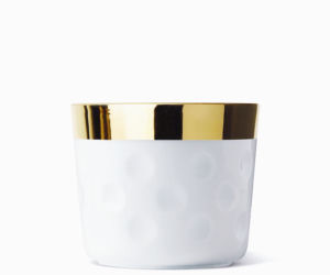 Porcelanowy kubek do szampana Sip of Gold