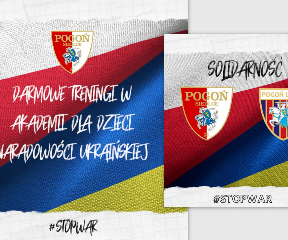 Razem z Pogonią: darmowe zajęcia sportowe dla dzieci uchodźców z Ukrainy 