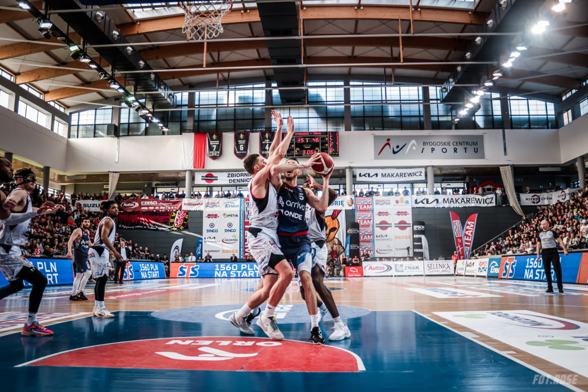 Enea Abramczyk Astoria Bydgoszcz - Arriva Twarde Pierniki Toruń, dużo zdjęć z meczu Energa Basket Ligi