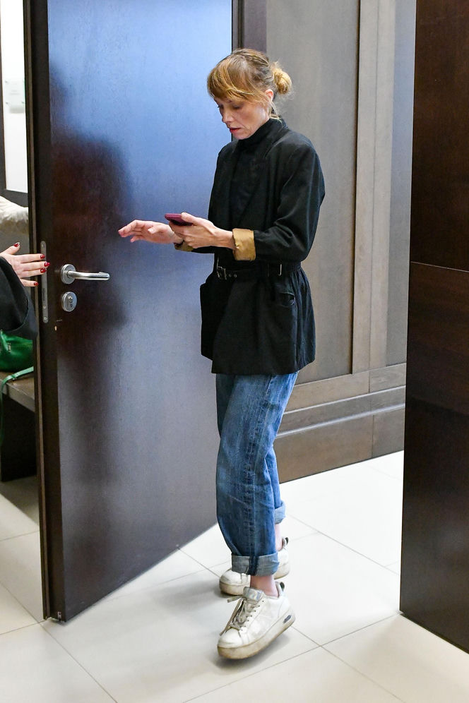 Roma Gąsiorowska w sądzie