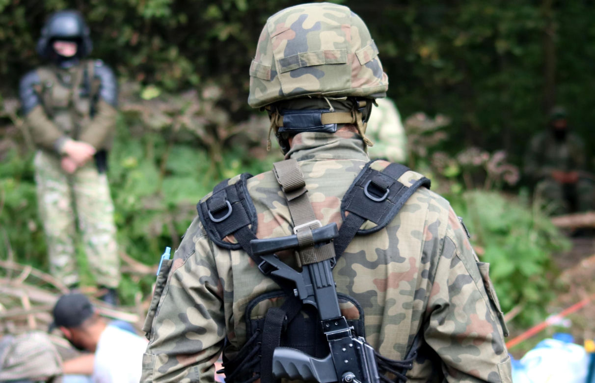Imigranci w Usnarzu Górnym. Prokuratura prowadzi śledztwo