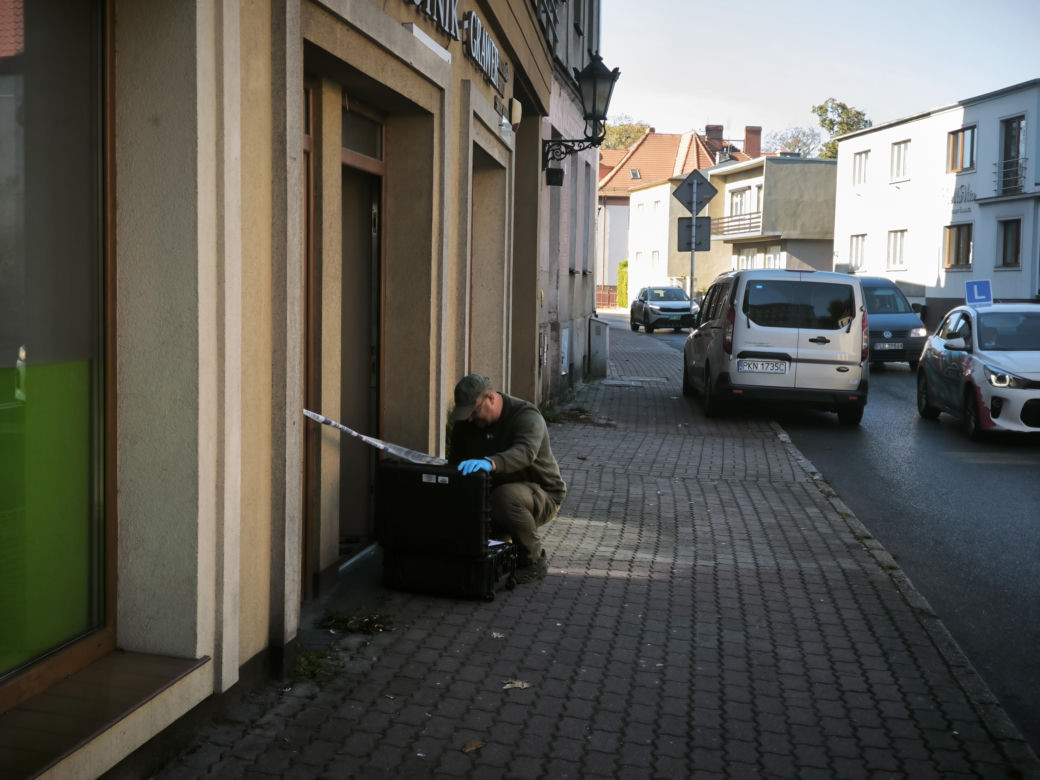 Napad na jubilera w Lesznie
