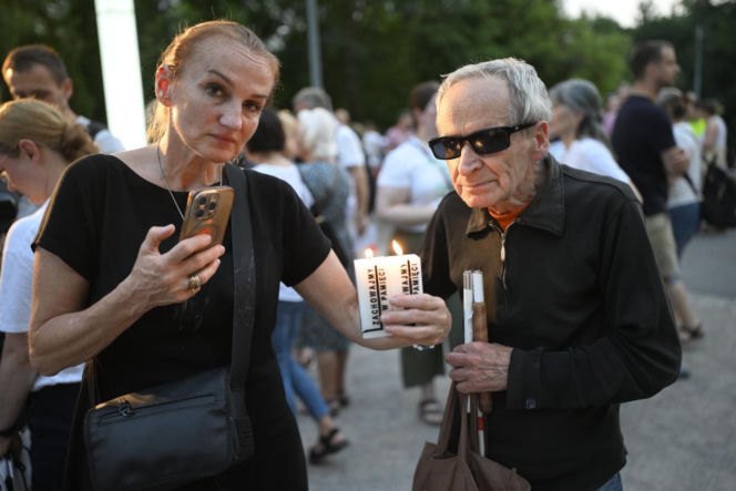 Uroczystości ku czci ofiar Rzezi Woli na Cmentarzu Powstańców Warszawy