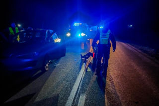 Pościg i blokada na DK 19. Kobieta uciekała przed policją
