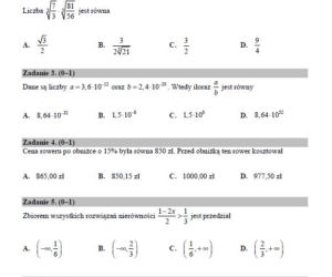 Matura 2018. Arkusze CKE z matematyki